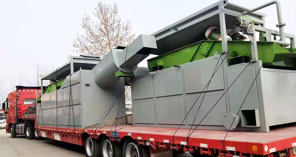 砂石分離機發(fā)貨現(xiàn)場
