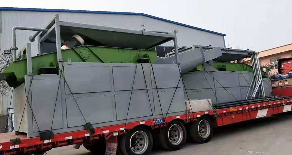 砂石分離機發(fā)貨現(xiàn)場