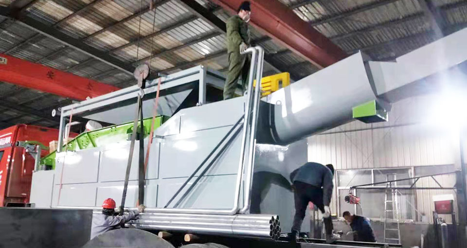 砂石分離機(jī)發(fā)貨現(xiàn)場(chǎng)