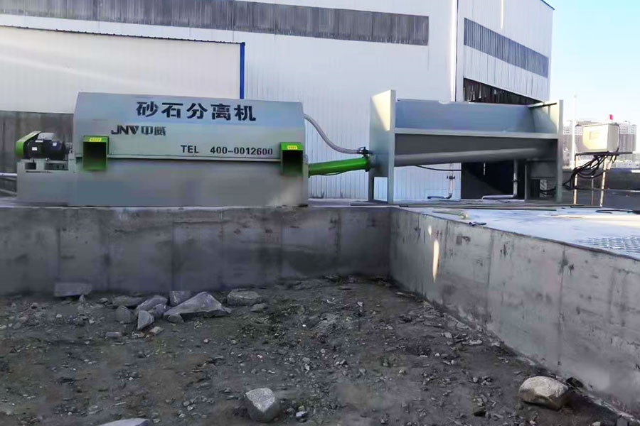 滾筒型砂石分離機(jī)使用現(xiàn)場(chǎng)